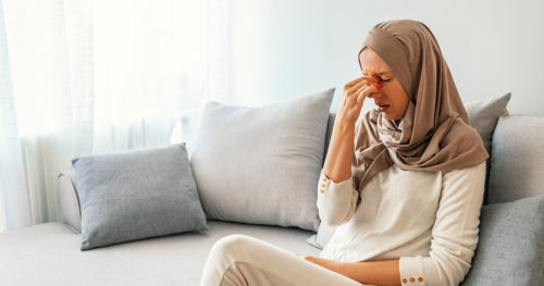 Lingering congestion? Might be a sinus infection…