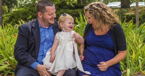 Natural pregnancy made possible by fertility care