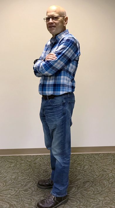 Art Spain after his weight-loss journey