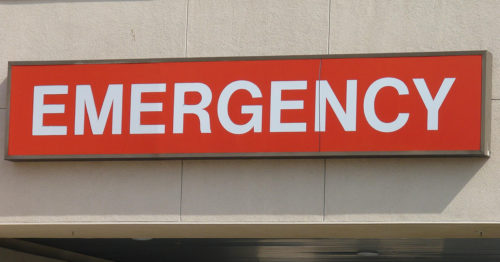Emergency Room Sign