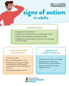 signs of autism in adults