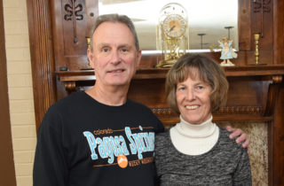 heart disease patient Reed Schreck and his wife