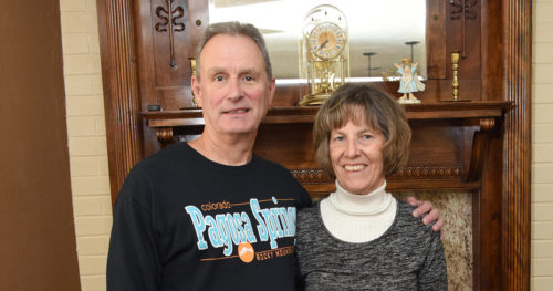 heart disease patient Reed Schreck and his wife