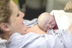 skin to skin contact after birth