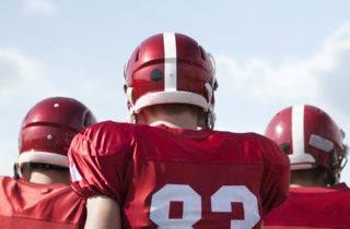 Football players need school and sports physicals before the season starts.
