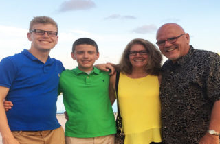 Bridget Nelan and family