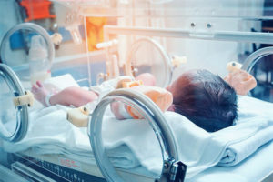 baby in NICU 
