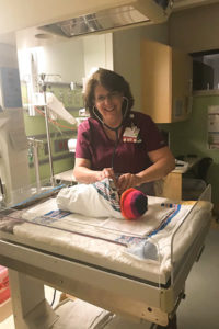 Joy Geer and baby Phillip