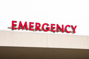 Emergency Department sign
