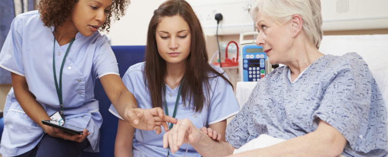 nurses and patient