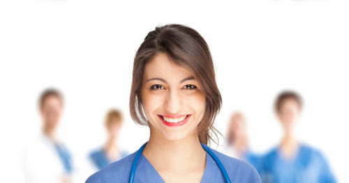 Smiling Hemodialysis nurse