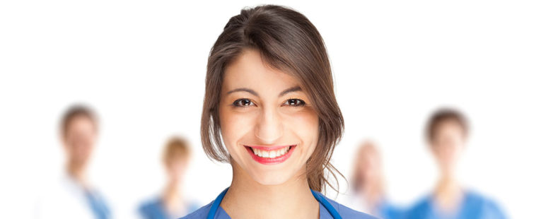 Smiling Hemodialysis nurse