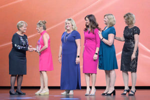 Mission Partners accepting the 2019 Magnet Prize awarded to OSF HealthCare Saint Francis Medical Center