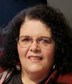 Diana Dowacter with new glasses