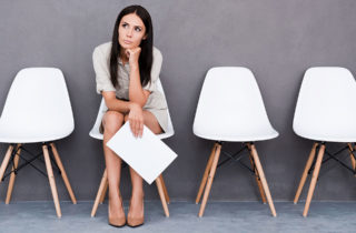 Woman Waiting on Interview