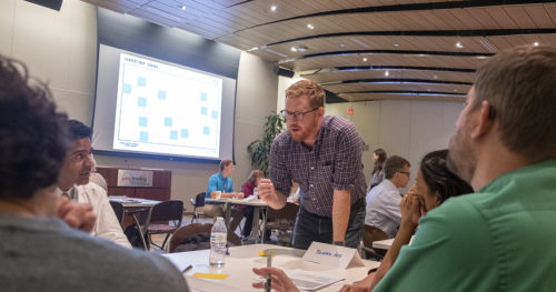OSF HealthCare Mission Partners engaged in Innovation exercise