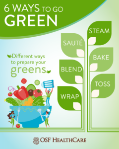 6 Ways to Go Green - Infographic