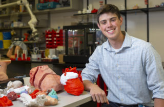 Mark Hanley, a former patient, becomes an intern with OSF Innovation.