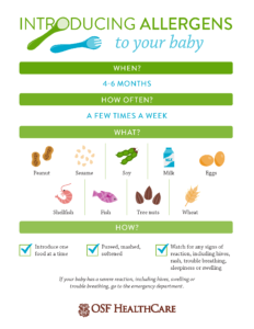 introducing allergens to your baby