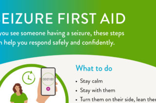 Seizure First Aid Infographic